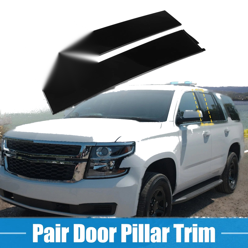 Cadillac Chevy Door B Pillar Trim Panel Left & Right Windshield Outer
