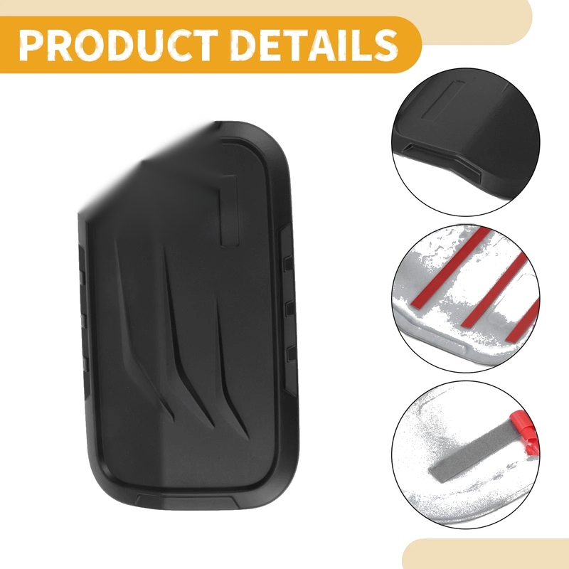 Toyota Prado (2024-2025) Matte Black Cover Fuel Tank Door Cap