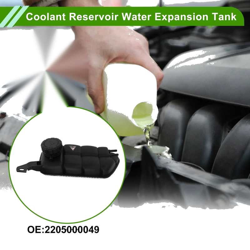 Mercedes CL500 CL55 AMG Coolant Expansion Overflow Tank (2000-2006)