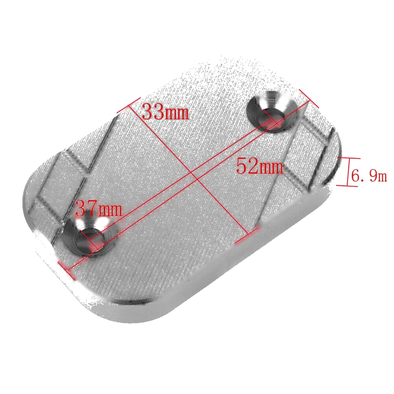 YAMAHA NVX155 AEROX 155 Aluminum Gold Front Brake Reservoir Cover (2015-2018)