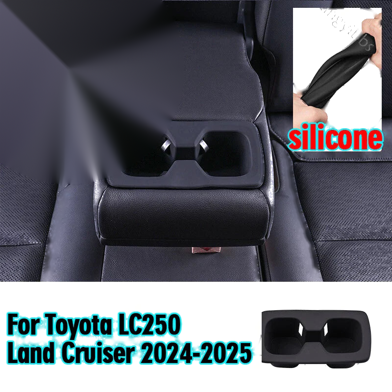 Toyota LC250 Prado Silicone Water Cup Cover Trim (2024–2025)
