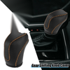 Subaru Crosstrek 2018-2023 Black Orange Stitch Gear Shifting Knob Cover