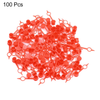 Motorcycle Car 100pcs Dust Cap Cover M6 Red Nipple Grease Fitting