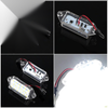 Mitsubishi Lancer EVO VIII IX X White LED License Plate Light (2003-2015)
