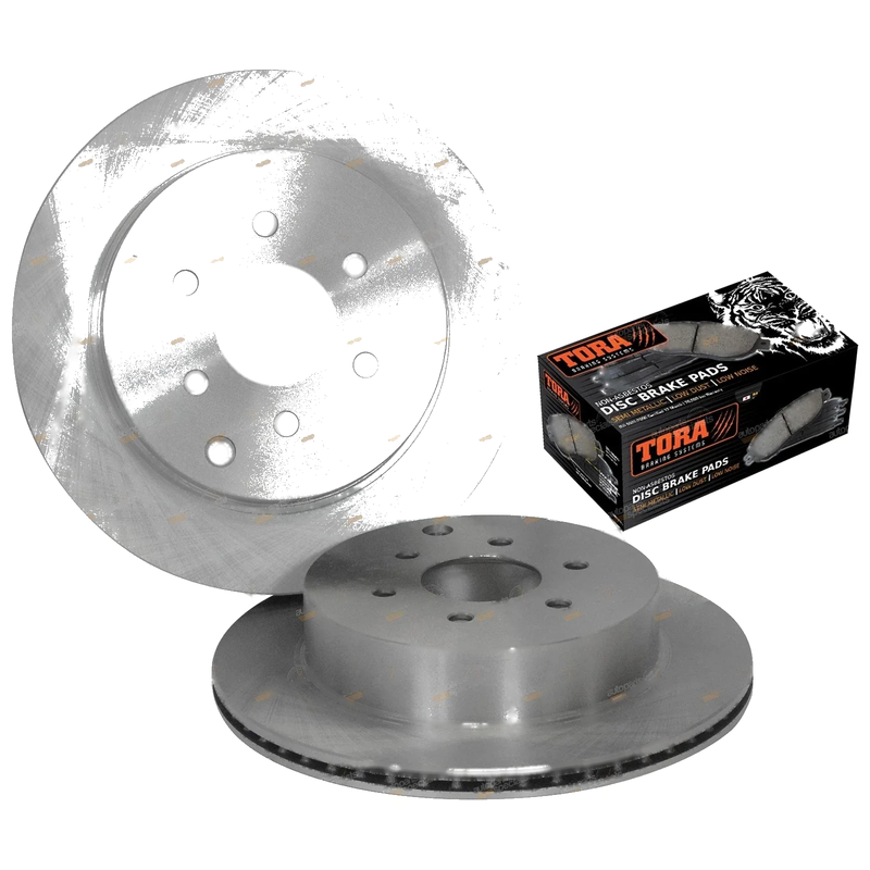 Pathfinder R51 Rear Disc Brake Rotors + Pads (2005 - 2013)
