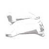 BMW R1300GS Handguard Windshield Extension Protector Gray (2023-2025)