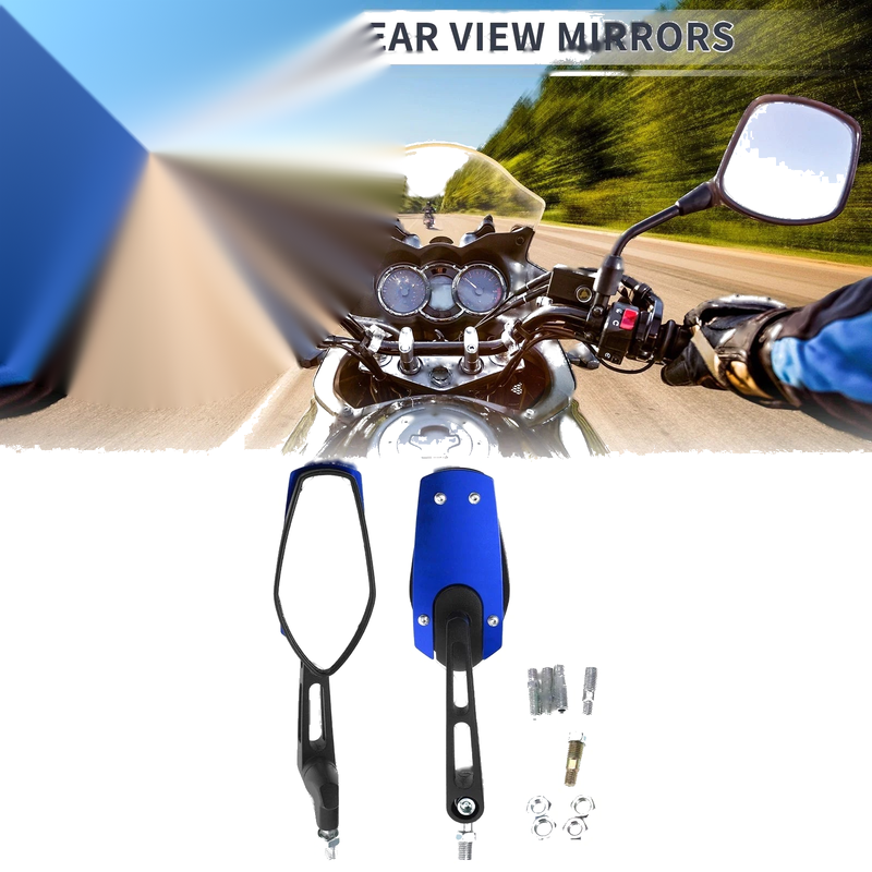 Motorcycle M8/M10 Rear View Mirrors Handlebar Mirror