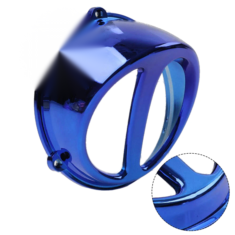 GY6 Jog50 Motorcycle - Blue Modified Fan Cover