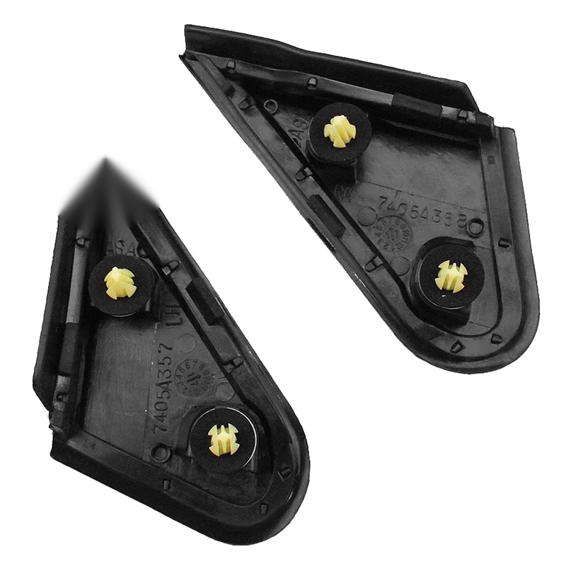 Mitsubishi Lancer Evolution Side Rearview Triangle Molding Covers (2003-2006)