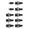 Nissan 10x Car Bumper Grille Retainer Clips