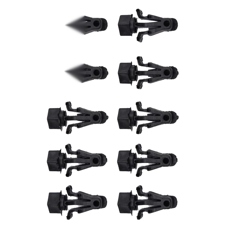 Nissan 10x Car Bumper Grille Retainer Clips