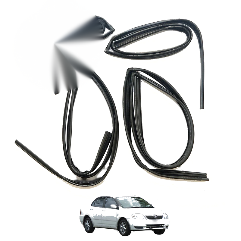 Toyota Corolla Altis Sedan 2000-2006 Door Glass Run Channel