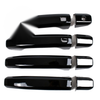 Chevrolet Silverado 1500 Smartkey Black Door Handle Lid Cover Trim (2020-2024)