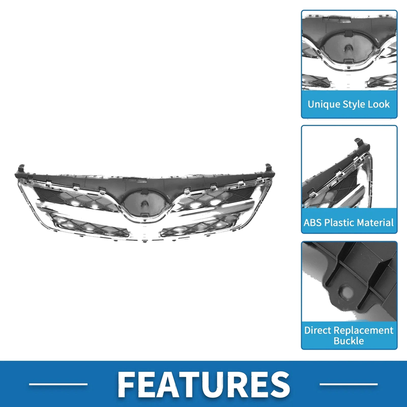 Toyota Corolla Hood Bumper Grille (2010)