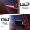 BMW 3 Series E46, 7 Series E65 Rearview Mirror Cover Cap Gloss Black (2000-2006)