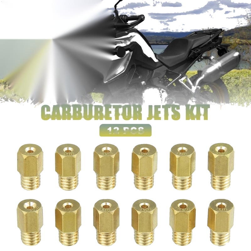 Motorcycle Carburetor VM20 VM22 VM38 TM24 12 x Main Jets