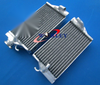 Honda CR125R Aluminum Radiator + Blue Silicone Hose (2002-2003)