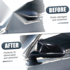 Kia Forte Cerato K3 Rearview Mirror Cover Overlay Gloss Black (19-24)