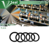 Oil Seal 60x75x8mm Rotary Shaft Seal NBR Rubber High-Pressure Black
