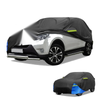 Toyota RAV4 Waterproof Car Cover with Door Zipper 210D Oxford Cloth Black