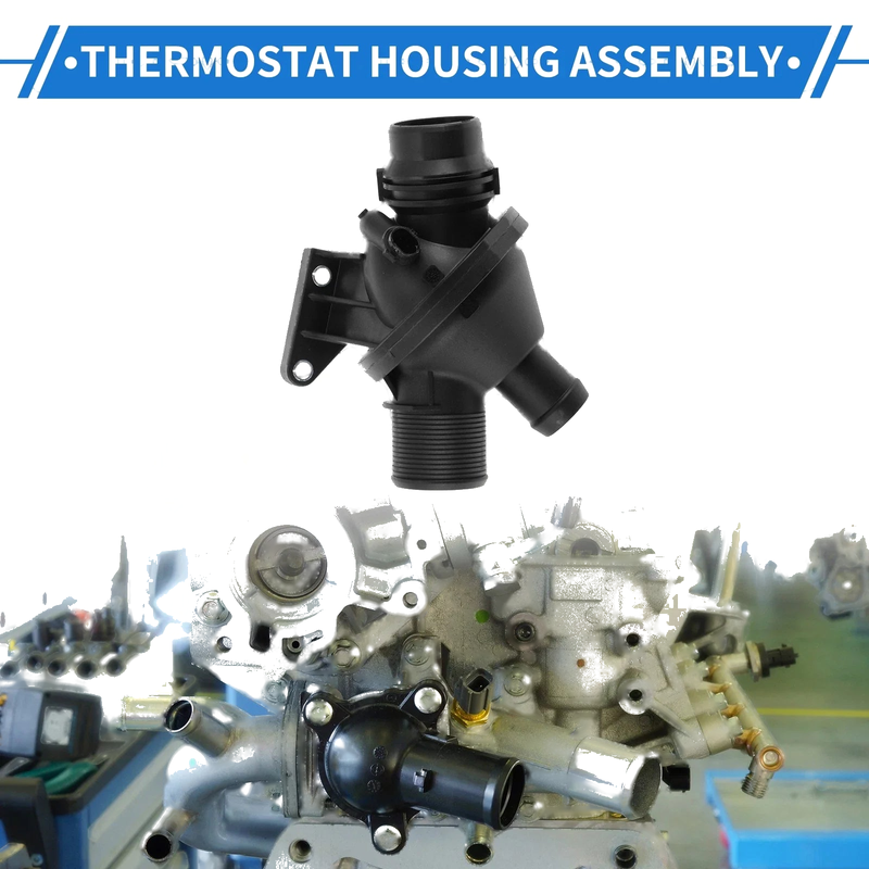 BMW 320i xDrive F30 Engine Coolant Thermostat Housing Assembly (2013-2018)