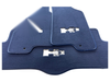 Hummer H3 with H3 Emblem Tailored Dark Blue Floor Mats (2005-2010)