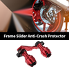 Motorcycles Frame Slider / 175 mm / Aluminum Alloy Red
