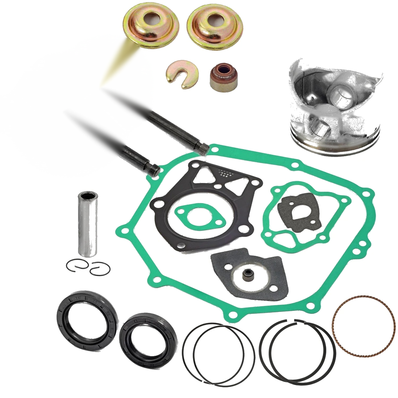 Oversize 0.25mm Piston Gasket Valve Rebuild Kit Yamaha Cart (1996–2010)