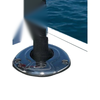 Rod Holder 30° Exploding Fish Bluewater Series Fixed 316G S/S Flush Mount