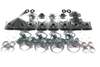 Renault Clio V6 12 x Dzus Bolt Clip Kit Engine Bay Tray Cover