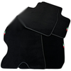 Ferrari FF (2011-2016) Italian Edition AutoWin Black Floor Mats