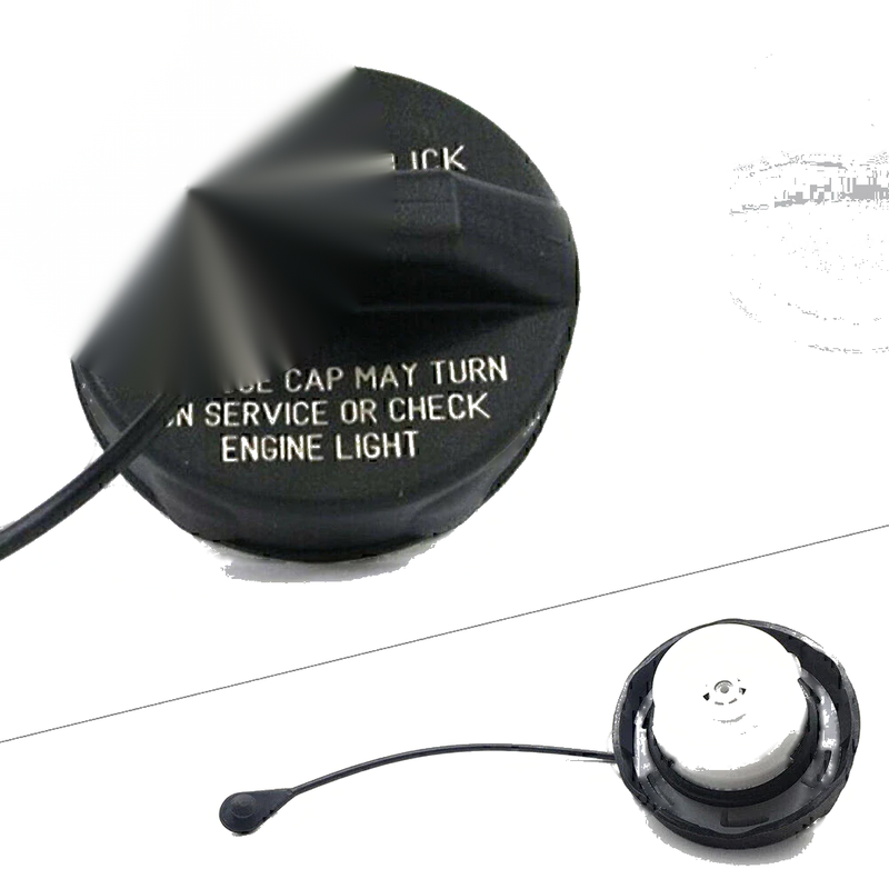 Chrysler Dodge Jeep Black Fuel Tank Cap (2007-2018)