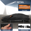 BMW 3 Series with Zipper Car Cover Waterproof Aluminum Film Inner Cotton