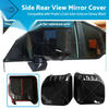 Prado LC250 J250 Glossy Black Side Rear View Mirror Cover (2024)