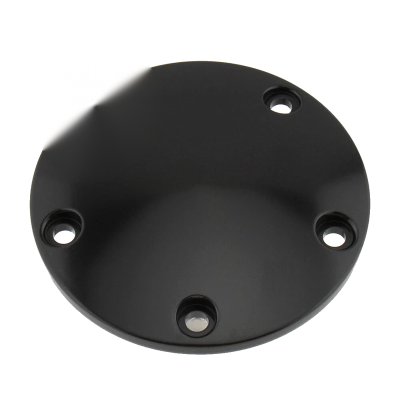 Harley Twin Cam Softail Dyna Touring Black Domed Timing Points Cover (99-17)