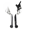765 Street Triple R, SPEED TWIN CNC Silver Extendable Brake Clutch Levers