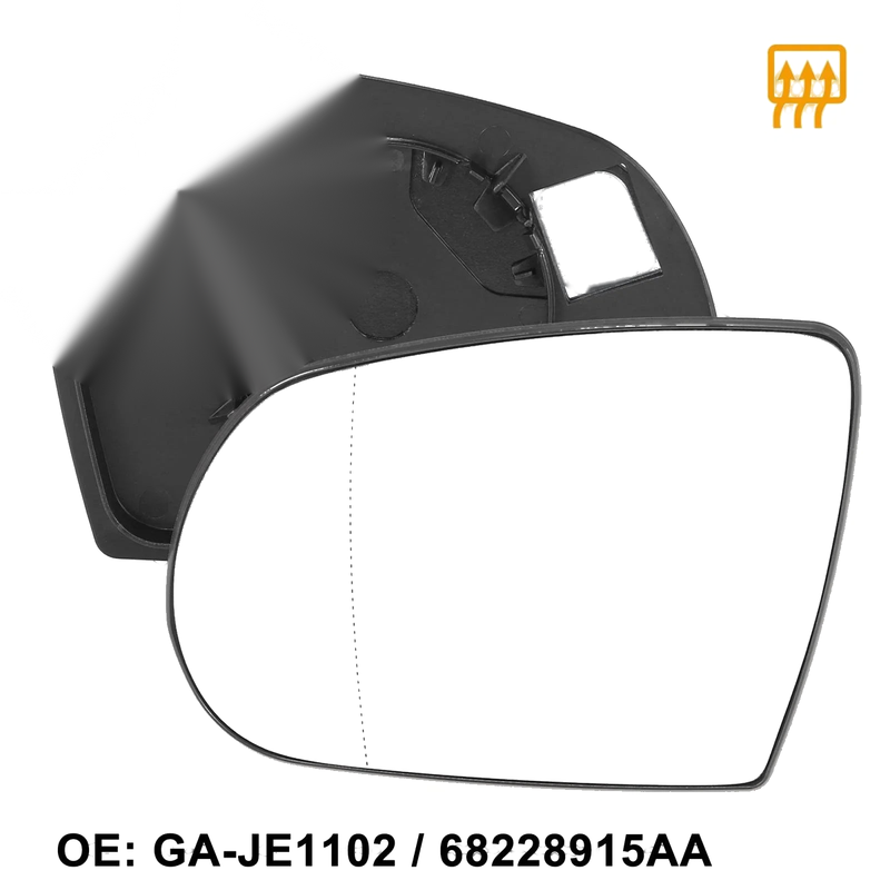 Jeep Cherokee Heated Mirror Glass Replacement Left Side (2014-2019)
