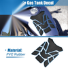 Motorcycle 1 Pcs / 7.68x5.63 / Universal 3D Motorcycle Gas Tank Decal