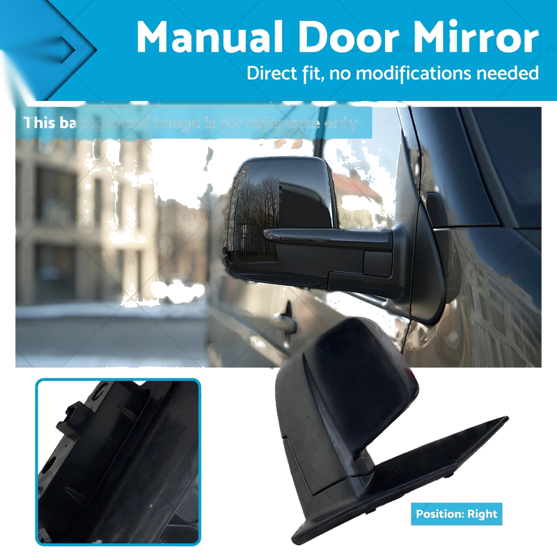 Hyundai ILoad IMax Manual Door Mirror 3 Pins (2008-2018)