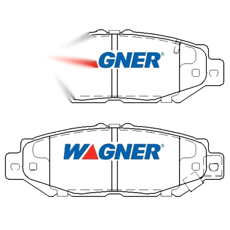 Toyota Supra JZA80 Rear Disc Brake Pad Set (1993–2002)