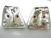88-97 Toyota Hilux LN100 2 x 2WD Chrome Indicator Corner Lights