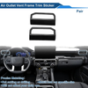 Toyota Tacoma Air Condition Outlet Vent Trim Cover Frame 1 Pair