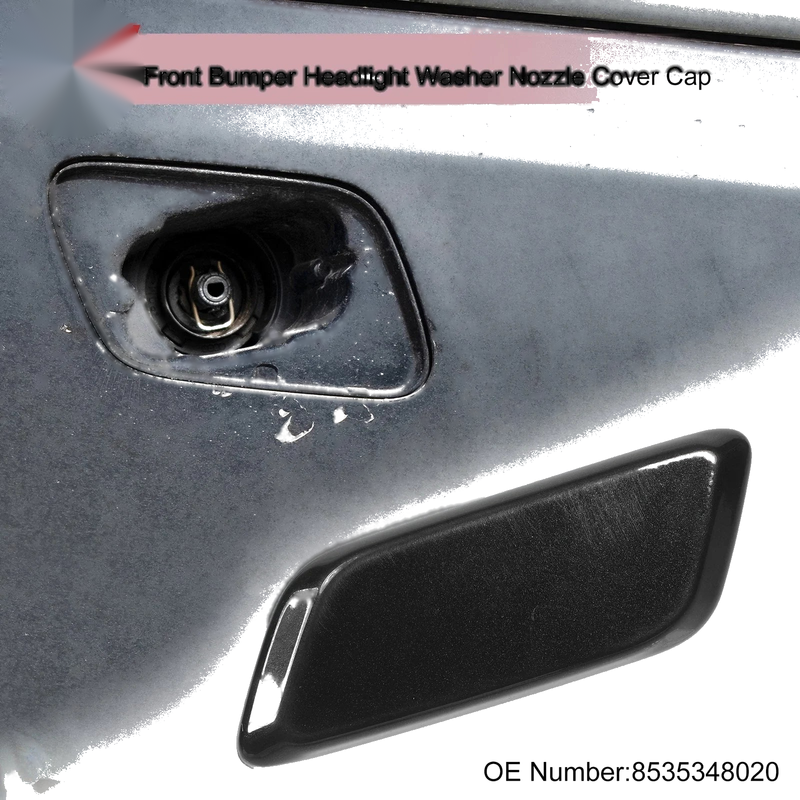 Lexus RX350 (2013-2015) Black Bumper Headlight Washer Nozzle Cap