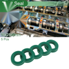 Oil Seal 15x25x6mm 5 Pcs Seal Ring Rotary Shaft Seal TPU
