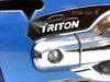 Mitsubishi L200 Triton 2 x Door Handle Bowl Inserts Covers (2006-2014)