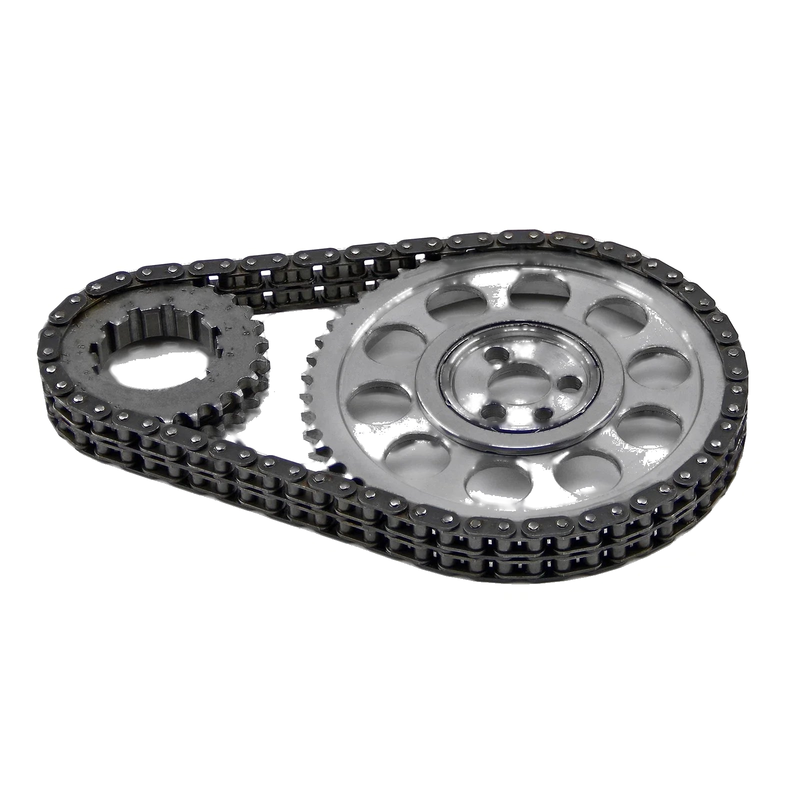 Chevy BBC 454 Double Roller 9 Keyway Billet Steel Timing Chain