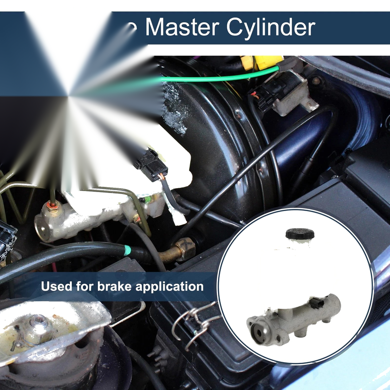 Ford F-250 Super Duty Brake Master Cylinder with Reservoir (2005-2007)
