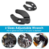 Hydraulic Cylinders Adjustable Gland Nut Wrench Spanner Tool Set