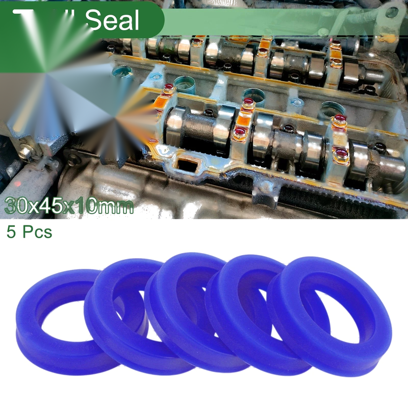 Oil Seal / 5 Pcs 30x45x10mm / Seal Ring Rotary Shaft Seal TPU