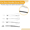 Suzuki Swift Silver Tone Door Handle Cover Trim (2005-2017)